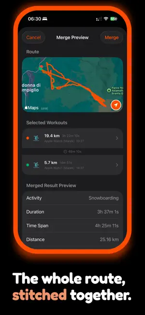Fuse – Merge & Trim Workouts screenshot 2
