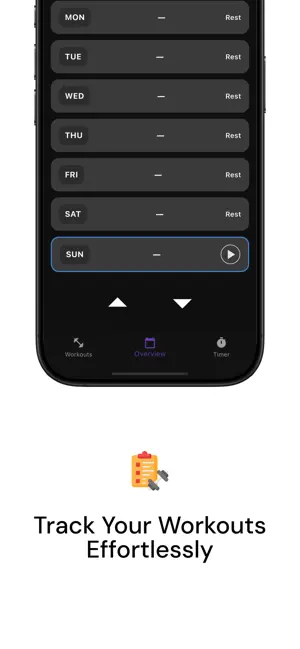 Workout Log – Gym Tracker screenshot 1