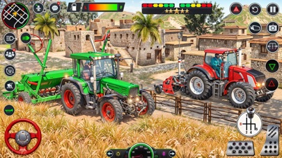 Tractor Driving Farming Games Screenshot