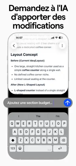 Capture d'écran de Memio AI Voice Notes & Journal sur iPhone 4