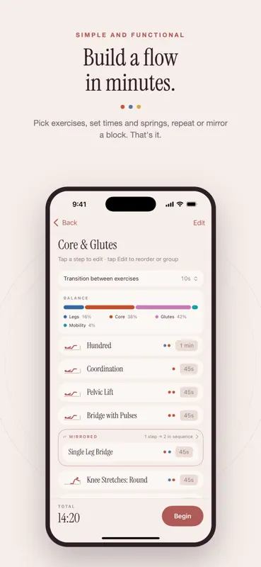 Pilates Flow Planner screenshot 2 of 7