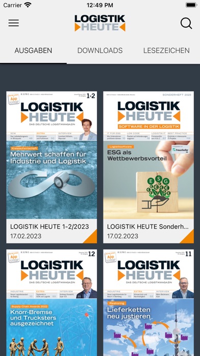 LOGISTIK HEUTE Screenshot