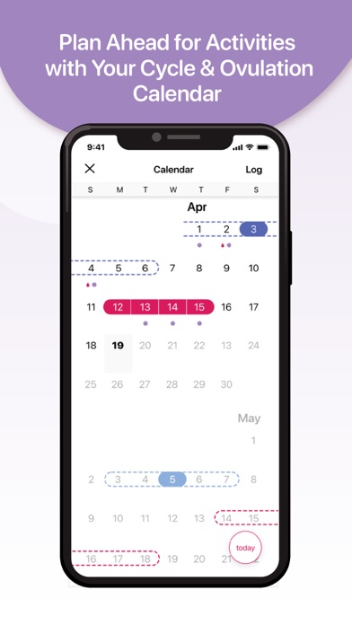 Oohvie - Period Tracker Screenshot