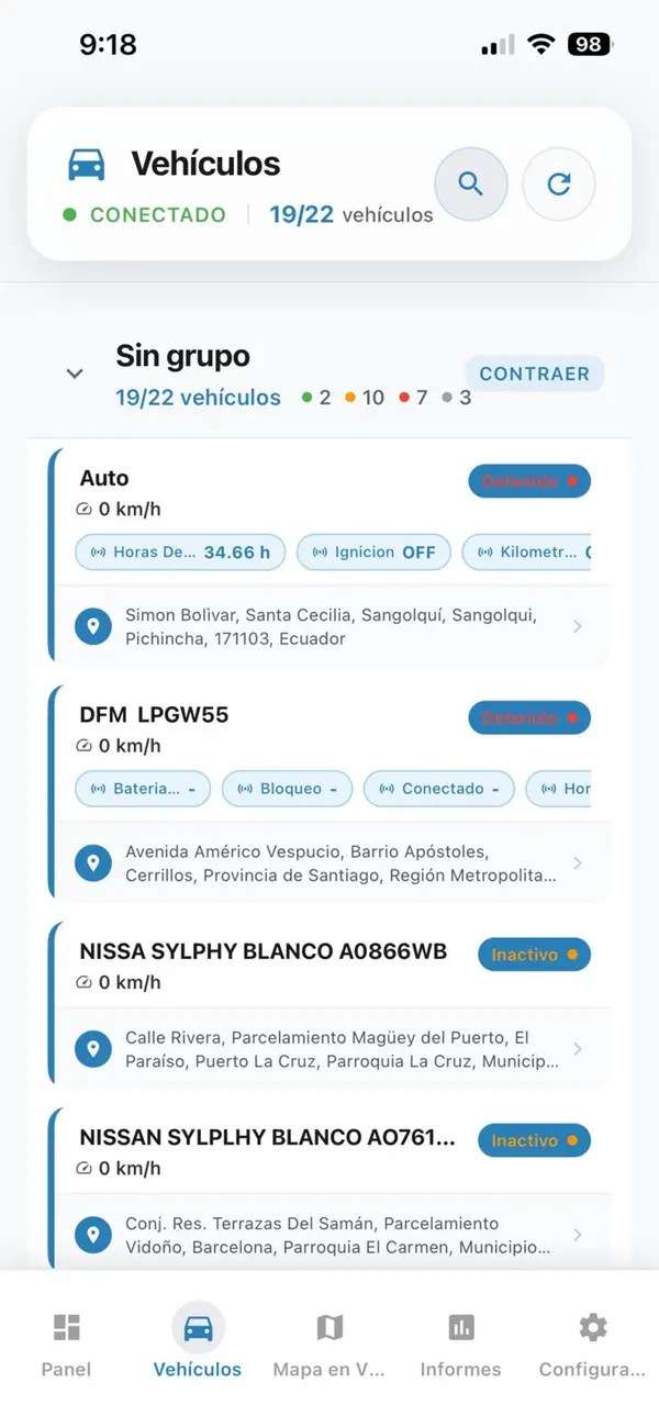 Screenshot #3 pour Autotec GPS