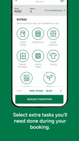 Sweepsouth screenshot