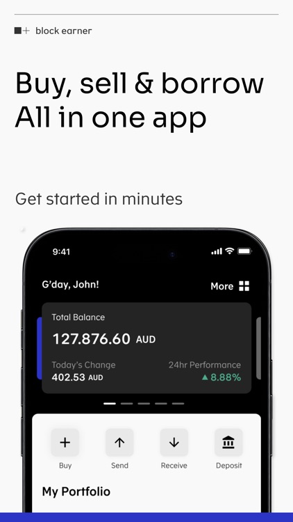 Block Earner: Crypto App