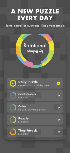 Rotational: Color Block Puzzle screenshot 2