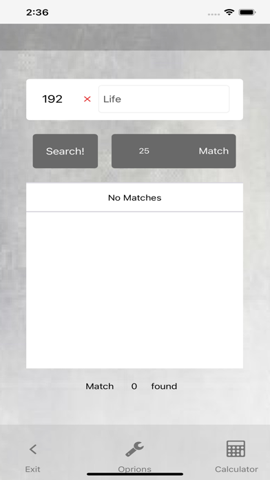 Gimatria Screenshot
