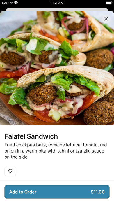 Meat The Greeks To Go iPhone screenshot 3 - Food & Drink app