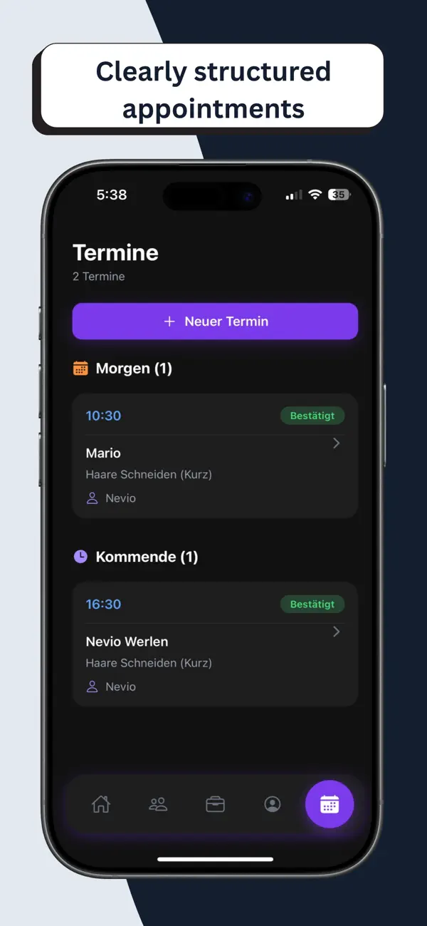 #5. VALCODE Appoint (iOS) Von: Mario Bozic