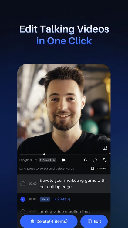 Vmake: AI Talking Video Editor screenshot-3