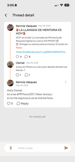Riqueza Chat screenshot 2
