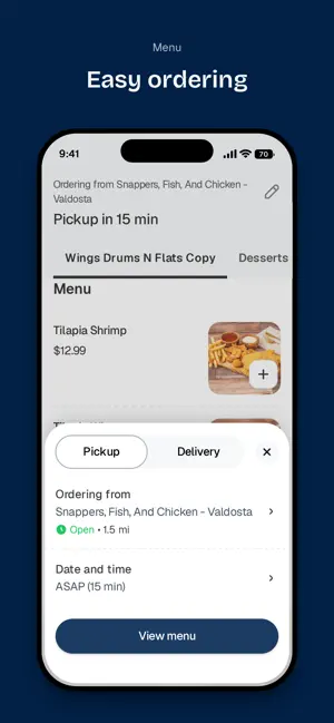 Snappers, Fish And Chicken GA screenshot 3