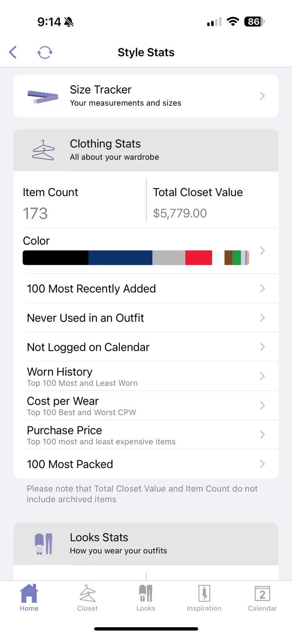 Stylebook Screenshot 6