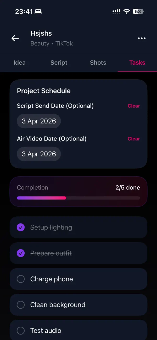 Screenshot #3 pour ContentPlanner Pro