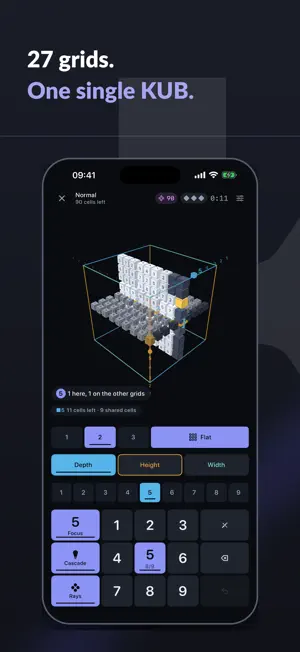 SudoKUB — Sudoku 3D screenshot 1