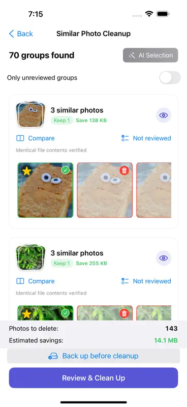 AI PhotoSieve screenshot 3 of 4