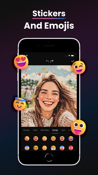 PixGlow: AI Photo Editor iPhone screenshot 10 - Photo & Video app