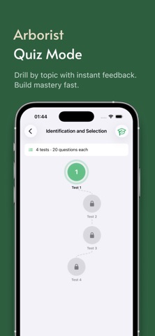 ISA Arborist Practice Exam screenshot