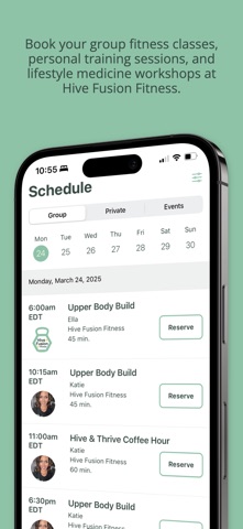 Hive Fusion Fitness screenshot