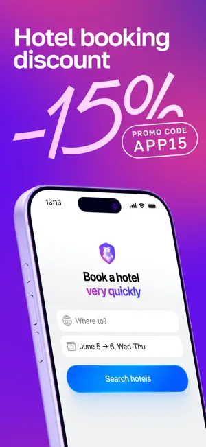 Moya Bron — Hotel Booking screenshot 1