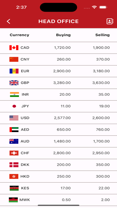Kadoo Bureau De Change LTD Screenshot