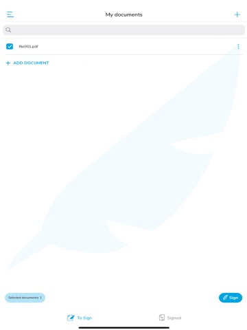 Certum SimplySign iPad screenshot 3