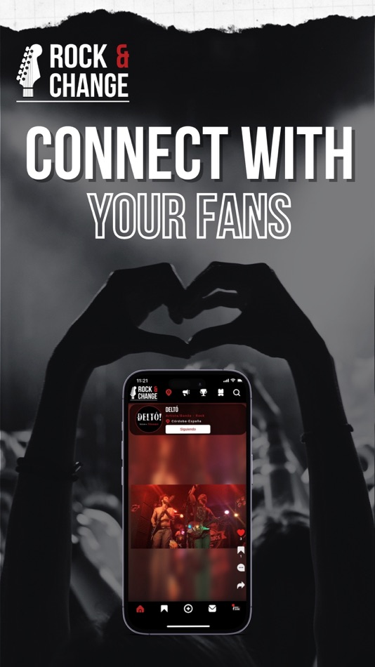 #2. Rock & Change: Conecta Músicos (iOS) 由: Rock And Change