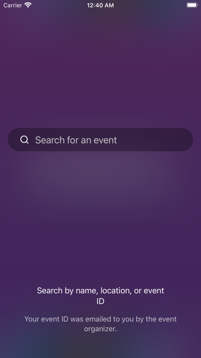 EMERGE Events Screenshot