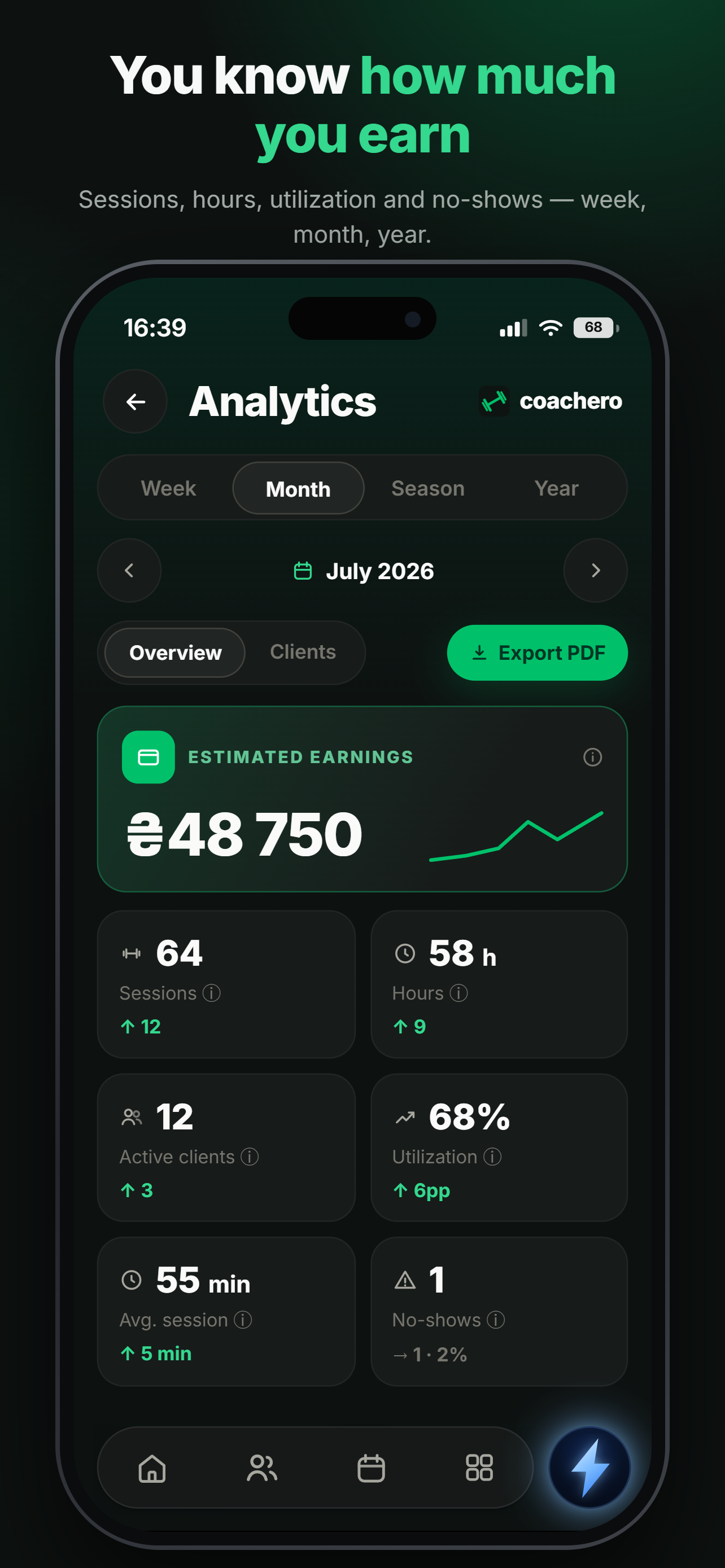 Coachero: Trainer App screenshot 6