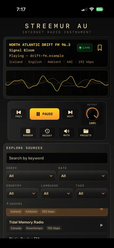 Streemur AU screenshot 1 of 3