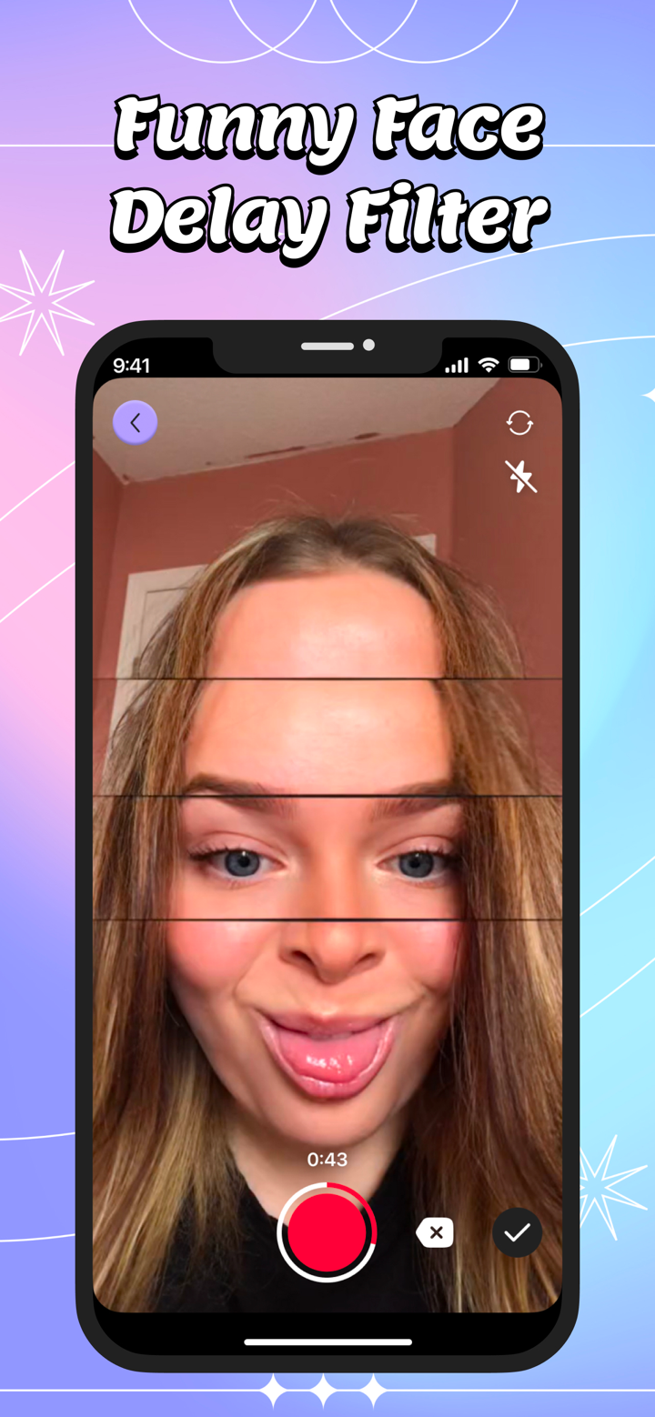 Face Delay - Time Warp Scan screenshot 1