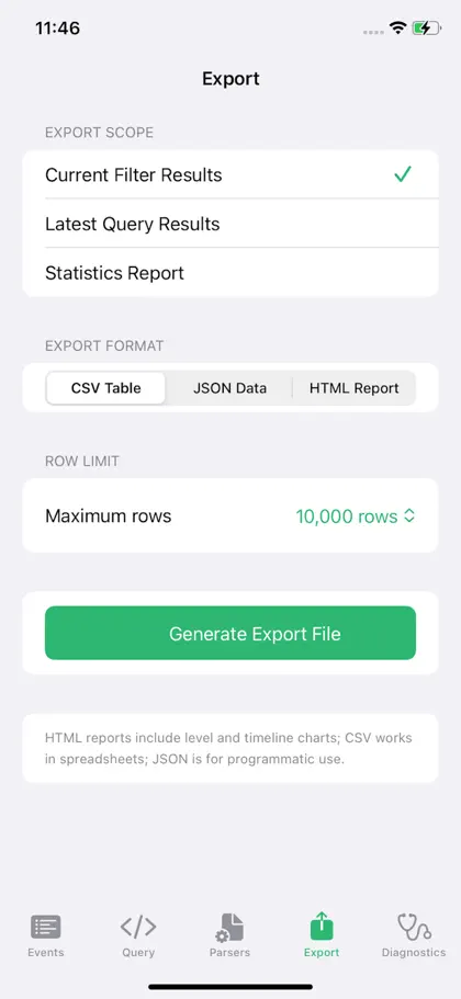 Screenshot 5 di 6 di Spoor Ledger