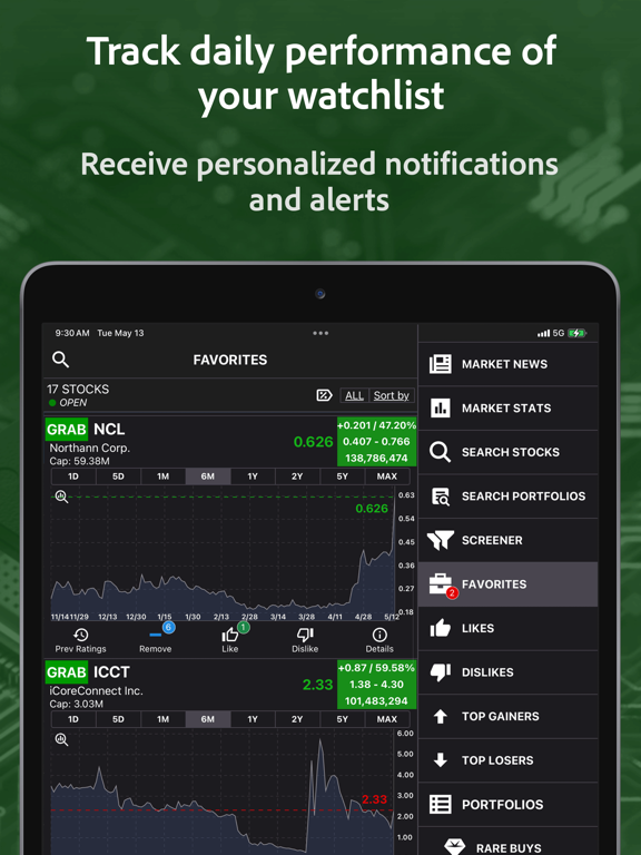 Screenshot #6 pour PennyGems: Scan Penny Stocks