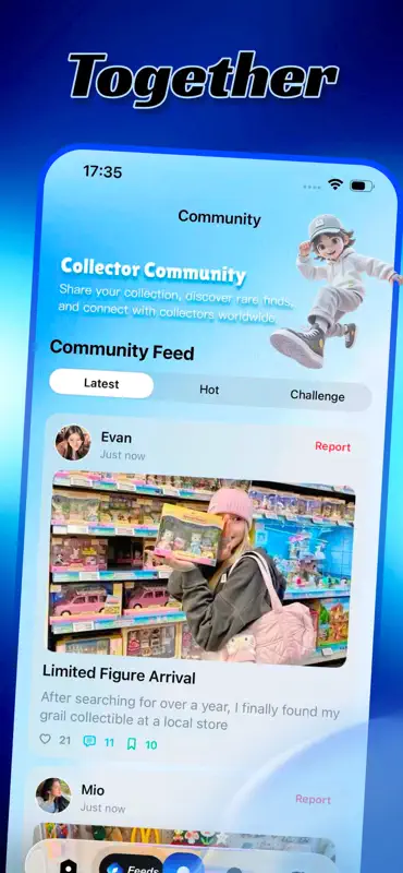 Goiey - Collect, Share, Chat screenshot 3 of 4