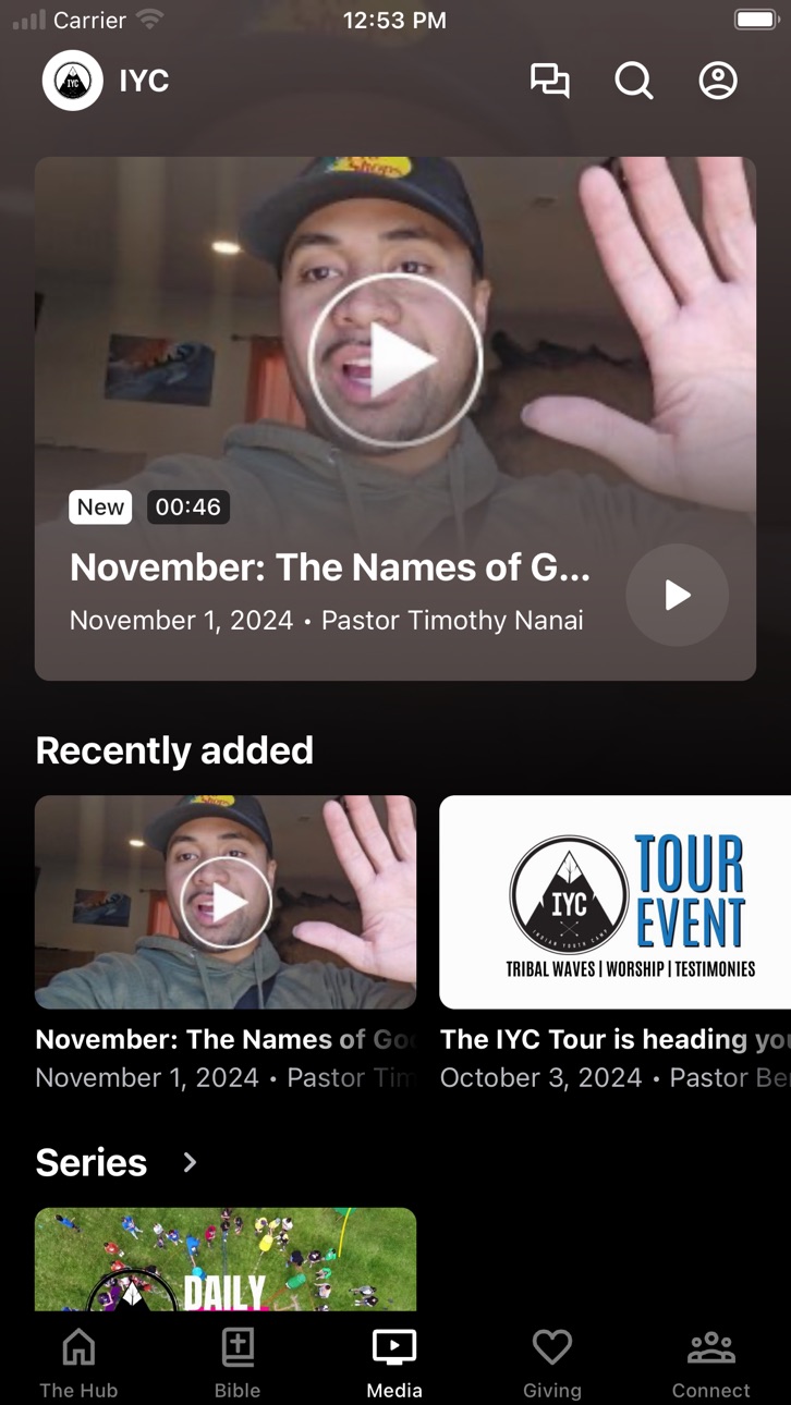 iPhone screenshot