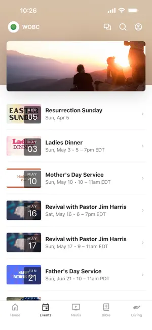 Willow Oak Baptist Church screenshot 2