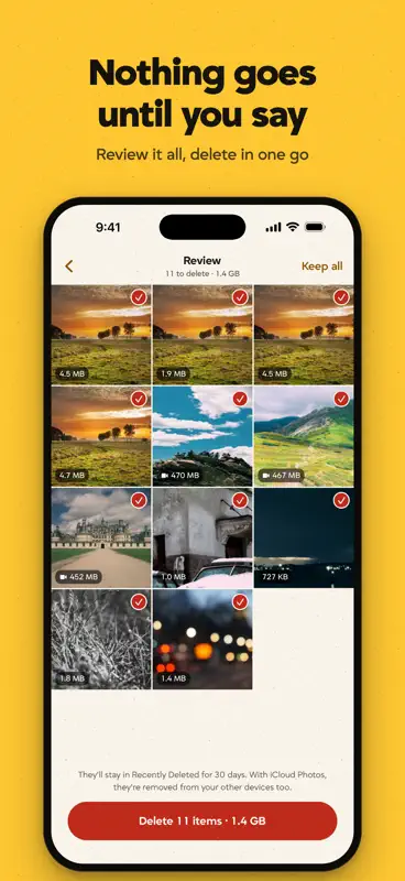 OnceSwipe: Swipe Photo Cleaner screenshot 7 of 7