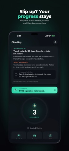 Quit Smoking: ClearDay Tracker Screenshot 10 of 10