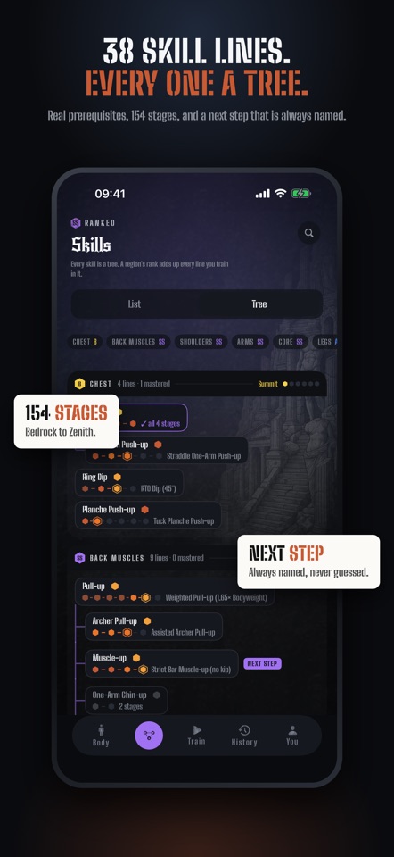 Calisthenics Skills – Ranked screenshot 2