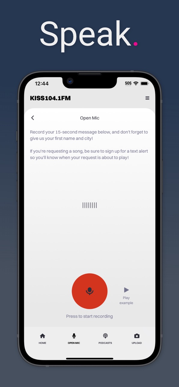 iPhone screenshot