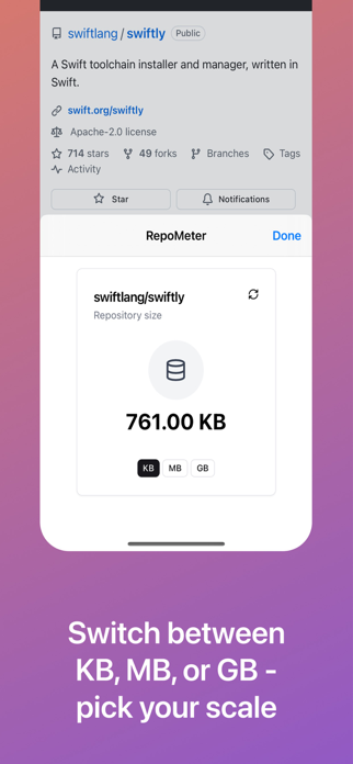 RepoMeter Screenshot 3 of 3