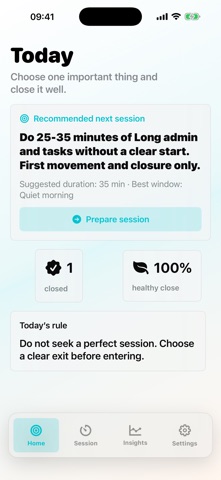 HyperFocus Coach Screenshot 1 of 7