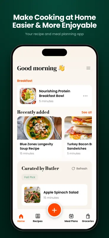 Butler: Recipes & Meal Planner screenshot 1 of 9