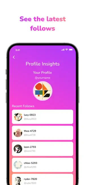 Scoper: Profile Insights iPhone screenshot 2