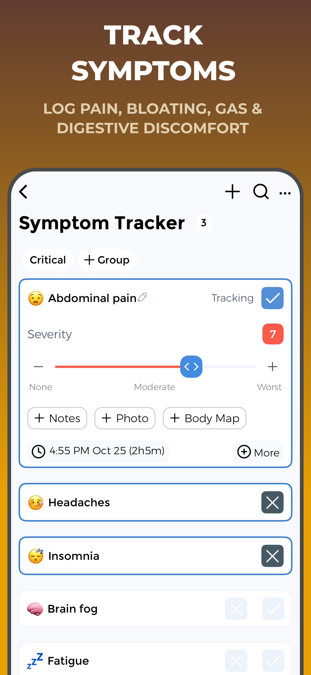 Poop Tracker- Stool,IBS,Crohns