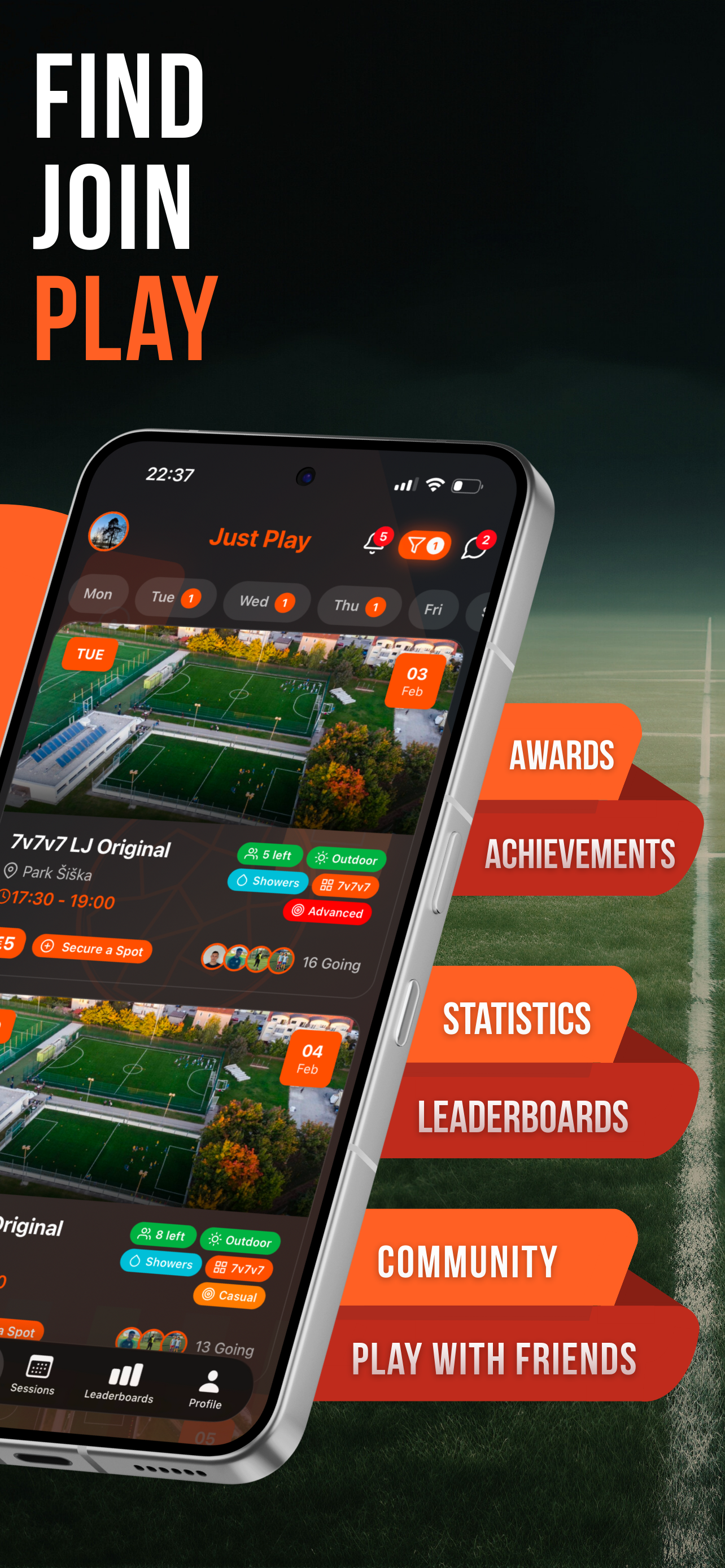 Just Play: Football screenshot 2