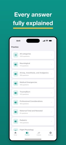 FP-C Flight Paramedic Prep iPhone screenshot