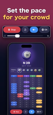 Bingo Caller - Number Machine screenshot 7