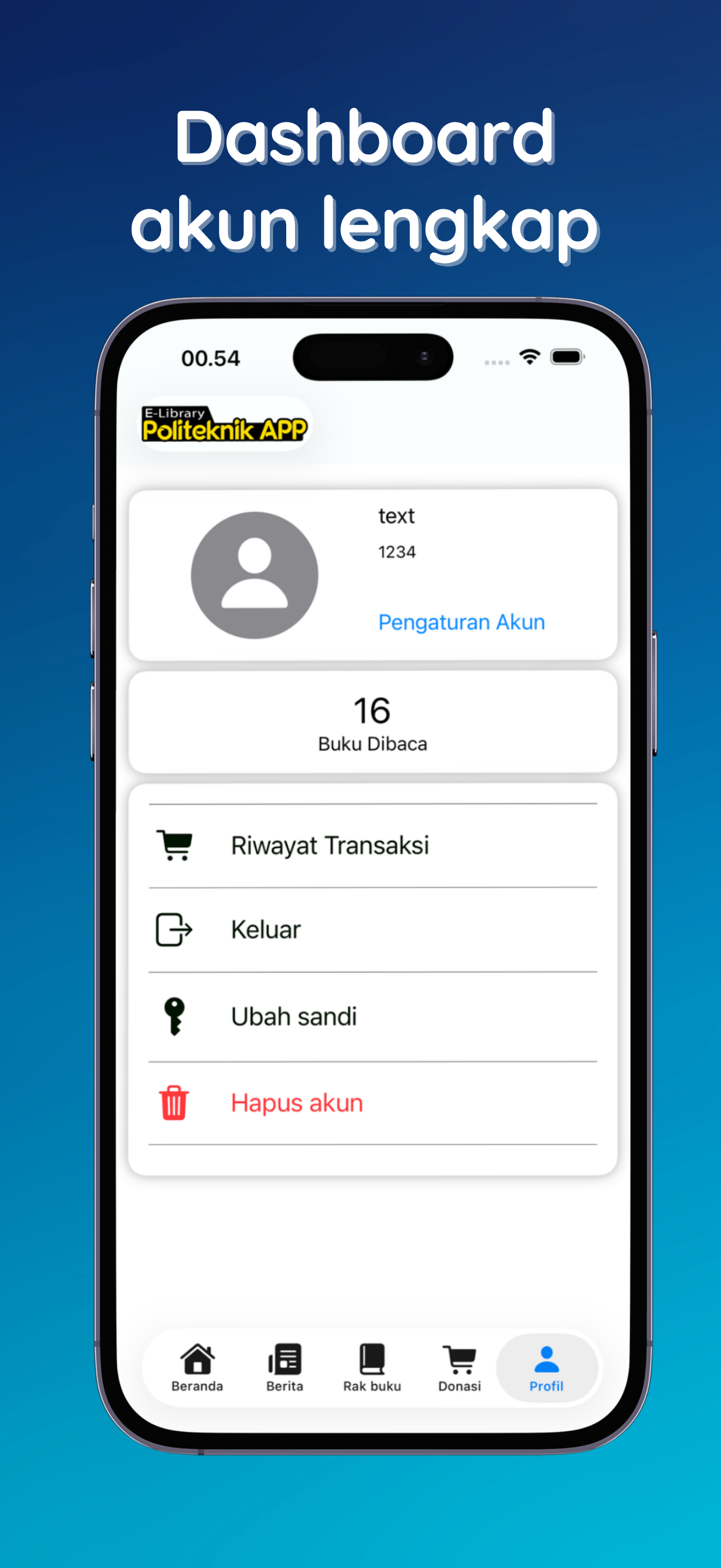e-Library Politeknik APP